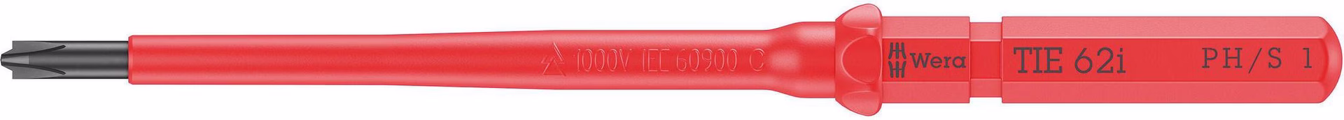 Wechselklingen KK VDE 62 i PH/S TiE PH/S 1 L.157mm Black Point 6-kant-Antrieb9mm