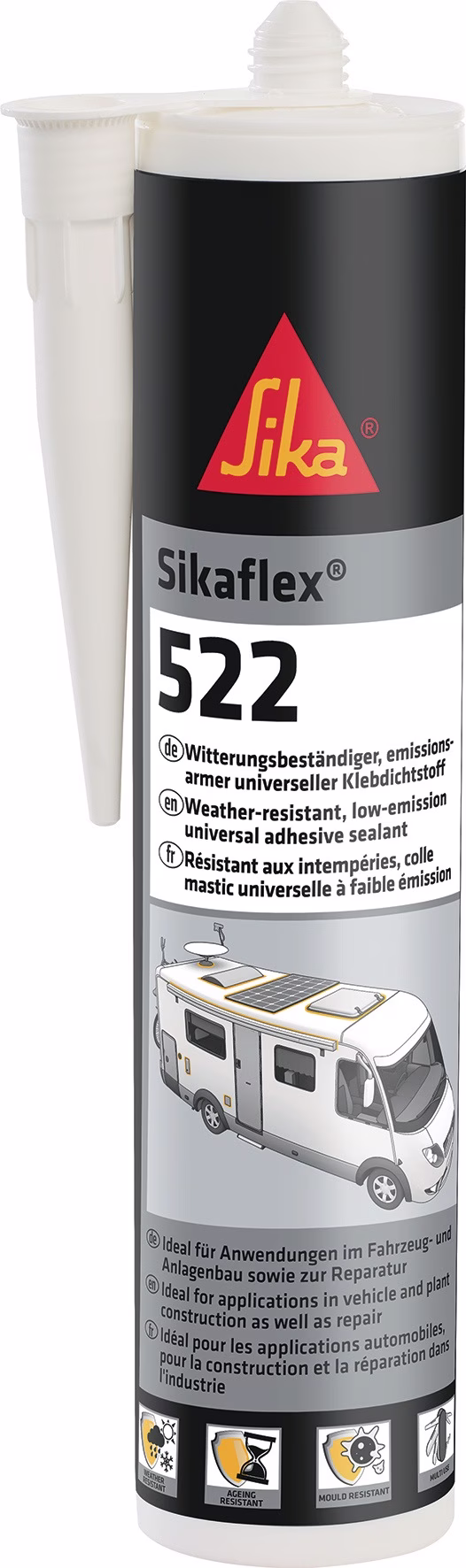 Kleb- und Dichtstoff Sikaflex®-522 300 ml Kartusche SIKA