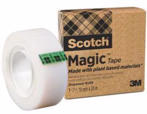 Klebefilm Magic A greener choice 90091930 19mmx30m matt tr