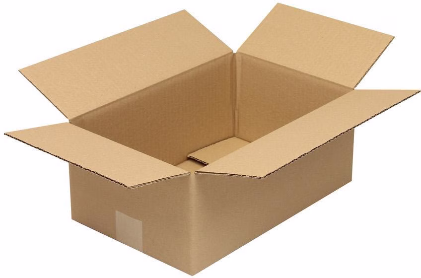 Faltkarton 1-wellig Höhenrillung Maße 350x230x140mm C4 Qualität 1.20 C braun