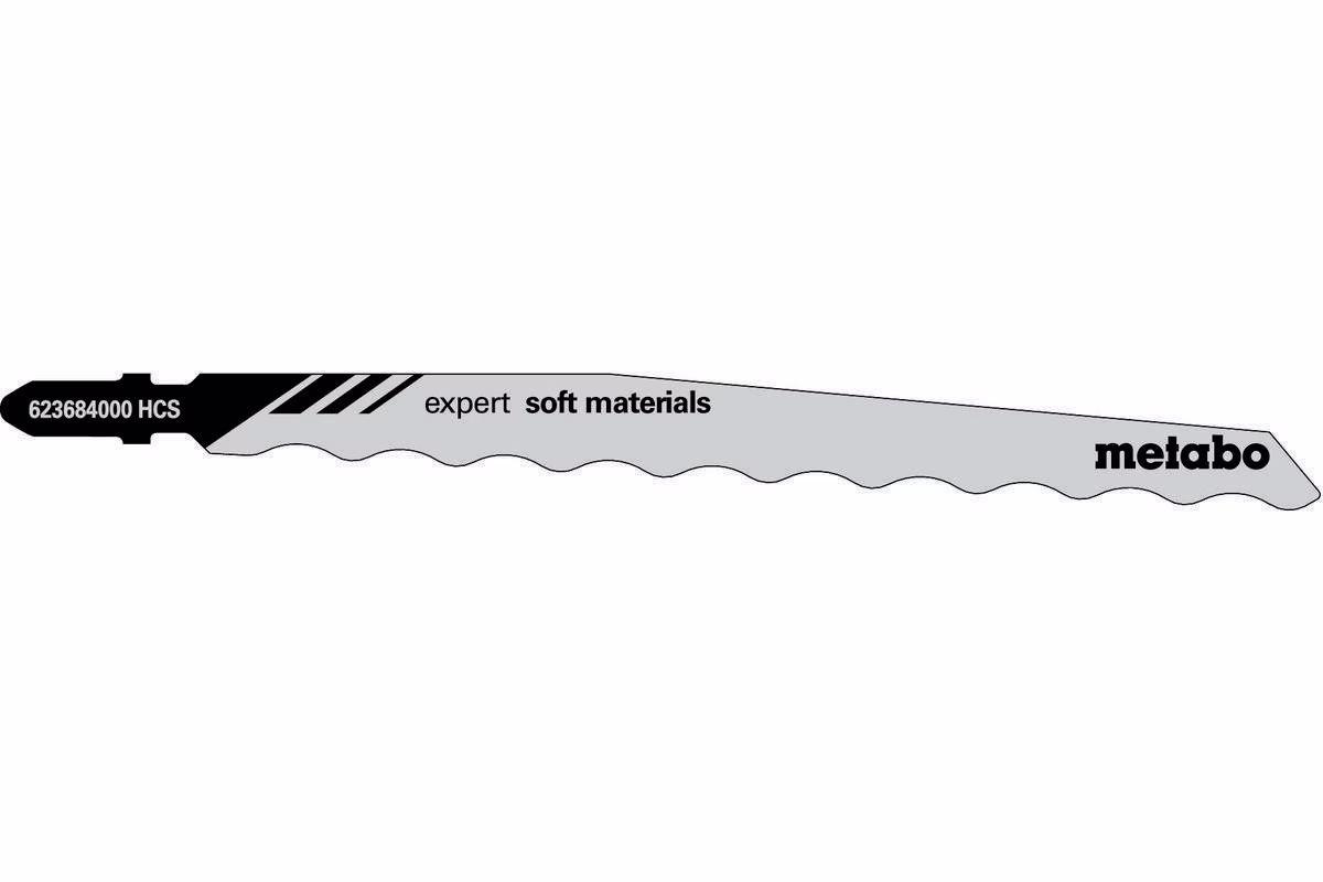 Stichsägeblätter expert Nutz-L.126mm HCS geschliffen gewellt 3 Stück