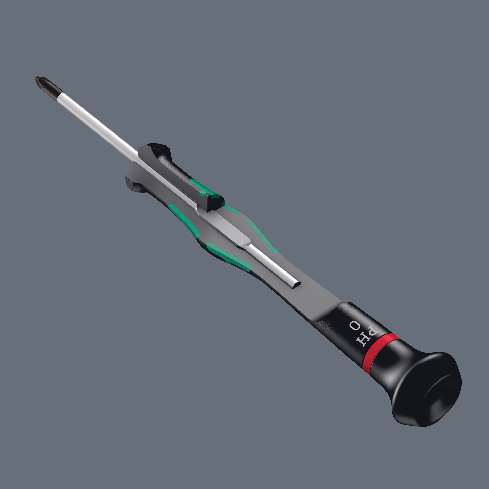 Elektronikerschraubendreher 2052 Sechskant Kugelkopf SW3mm Klingen-L.60mm rd.