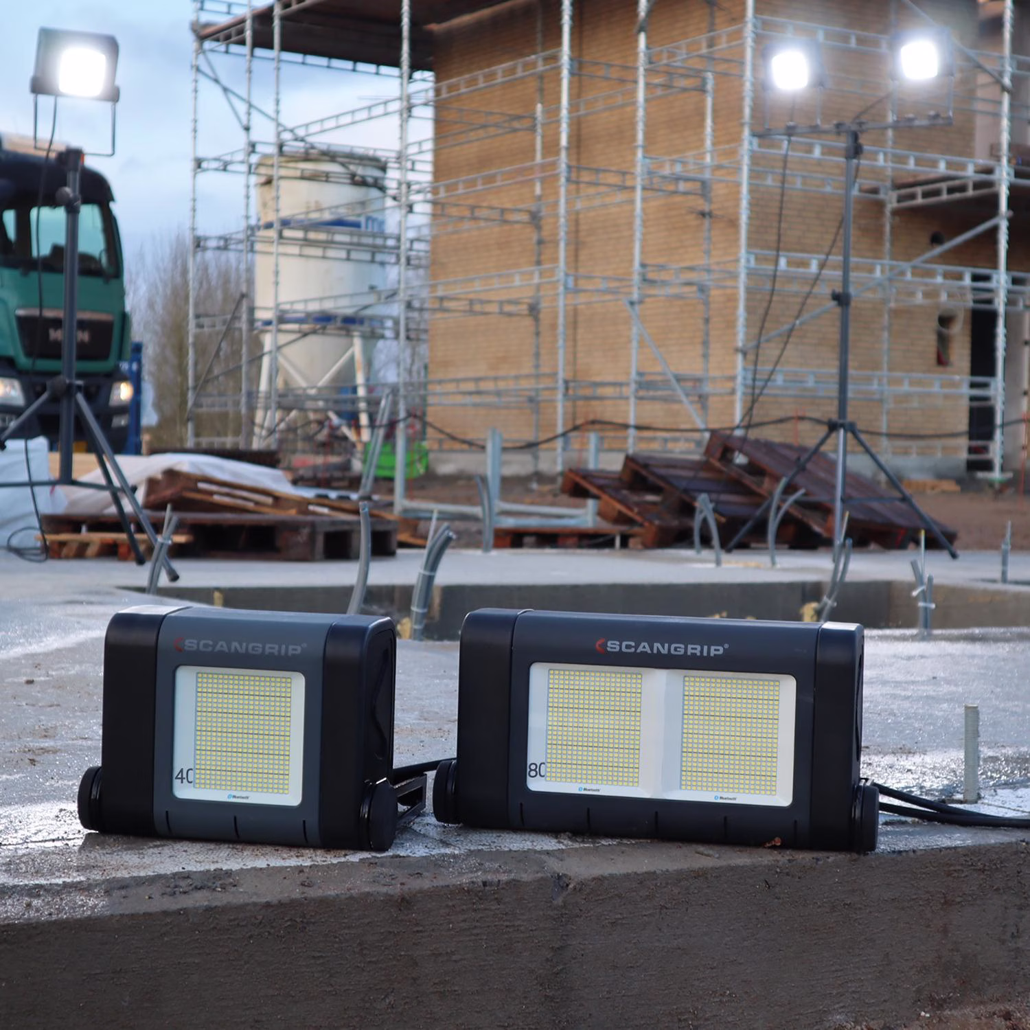 LED-Strahler SITE LIGHT 40 315 W 10000-40000 lm 10m H07RN-F 3x1mm²