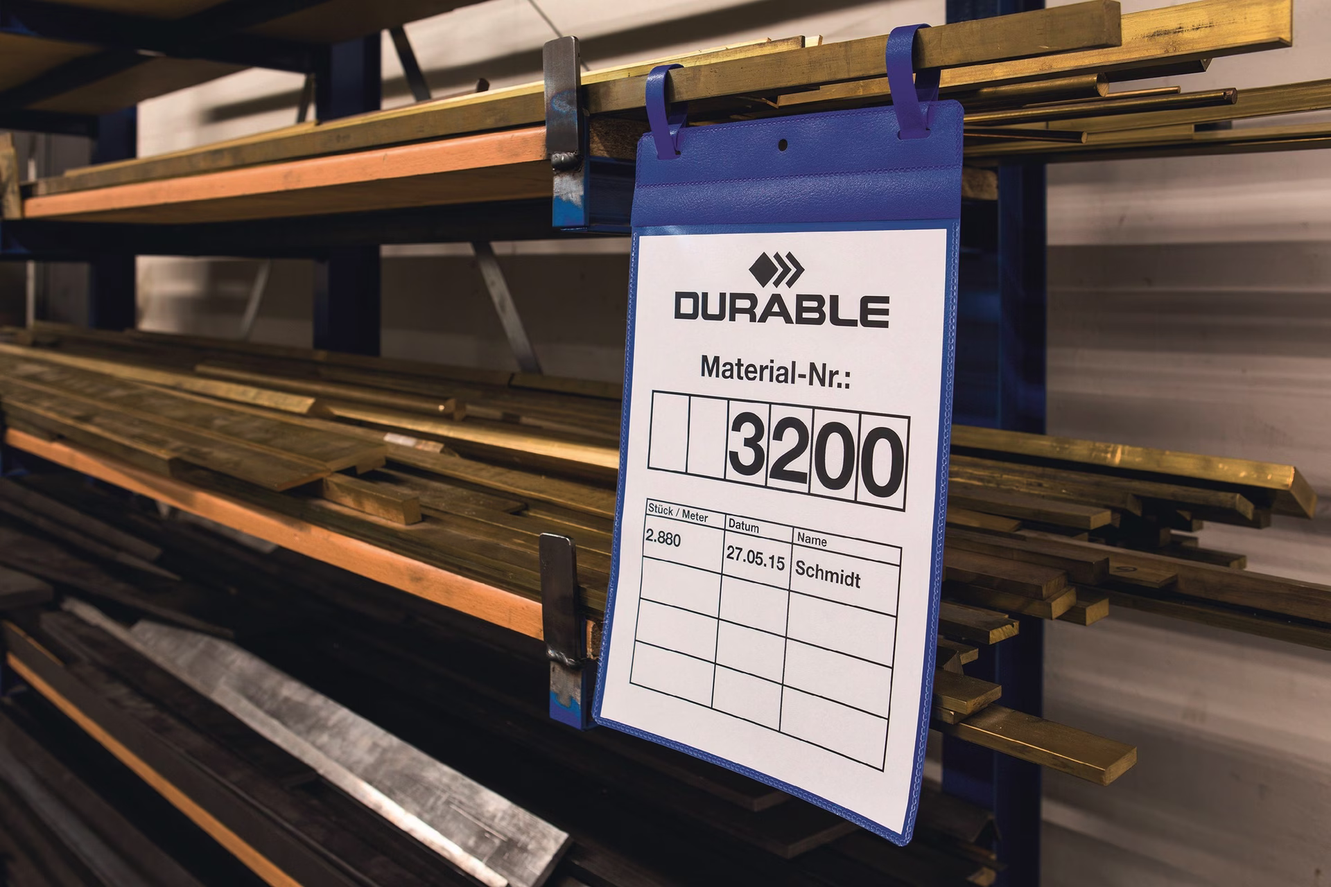 Dokumententasche m.2Laschen dunkelblau Pak.a 50St