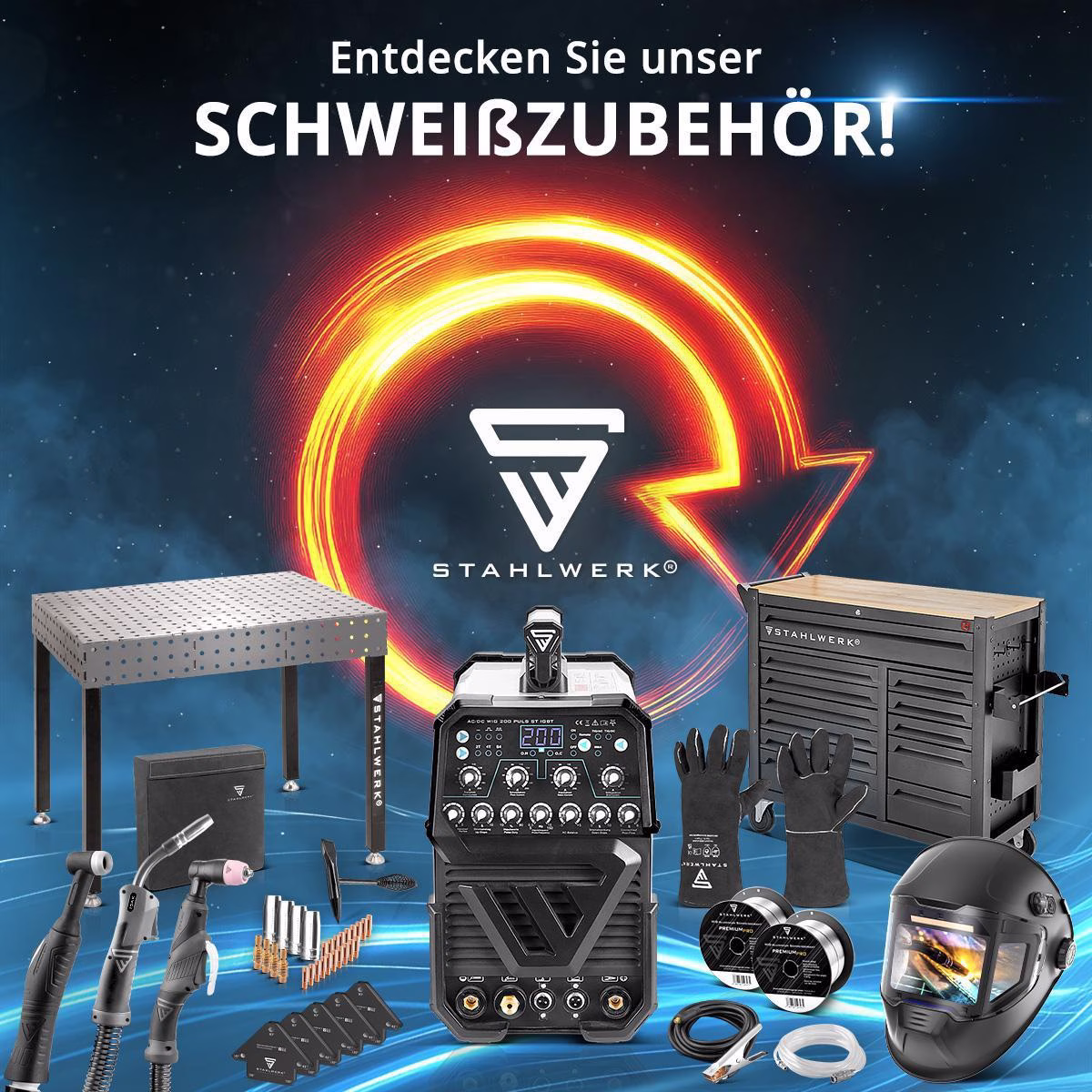 Inverterschweißgerät CTM-250 ST Einzelgerät m.Zub.3m