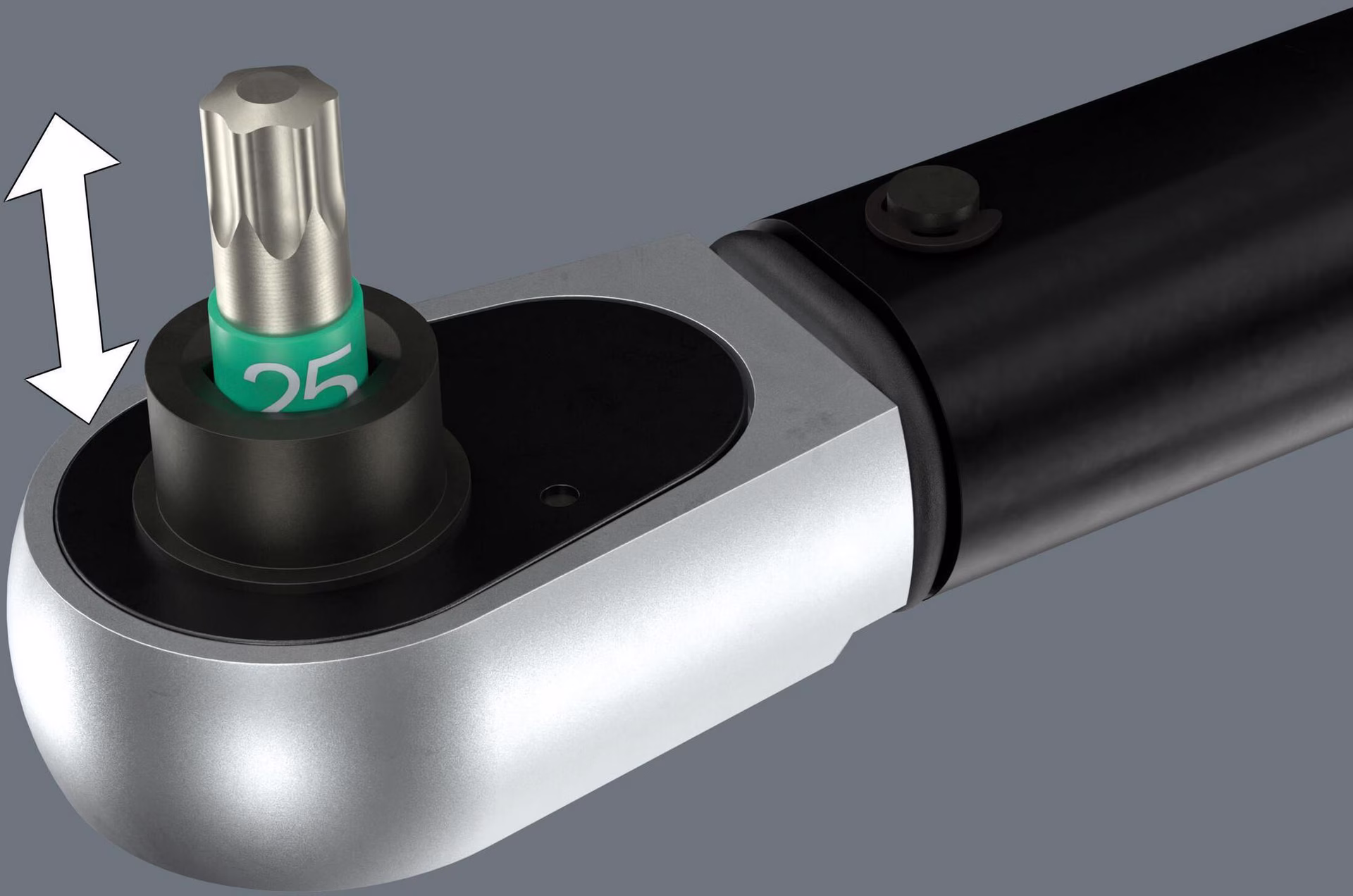 Drehmomentschlüssel Click-Torque Lock A 6 1/4 Zoll 2,5-25 Nm