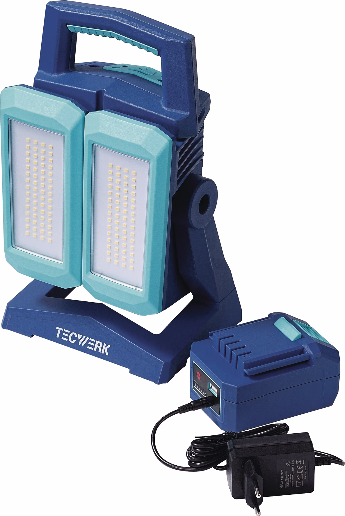 LED-Strahler 50 W 800-4500 lm Li-Ion 5200 mAh 14,8V IP54