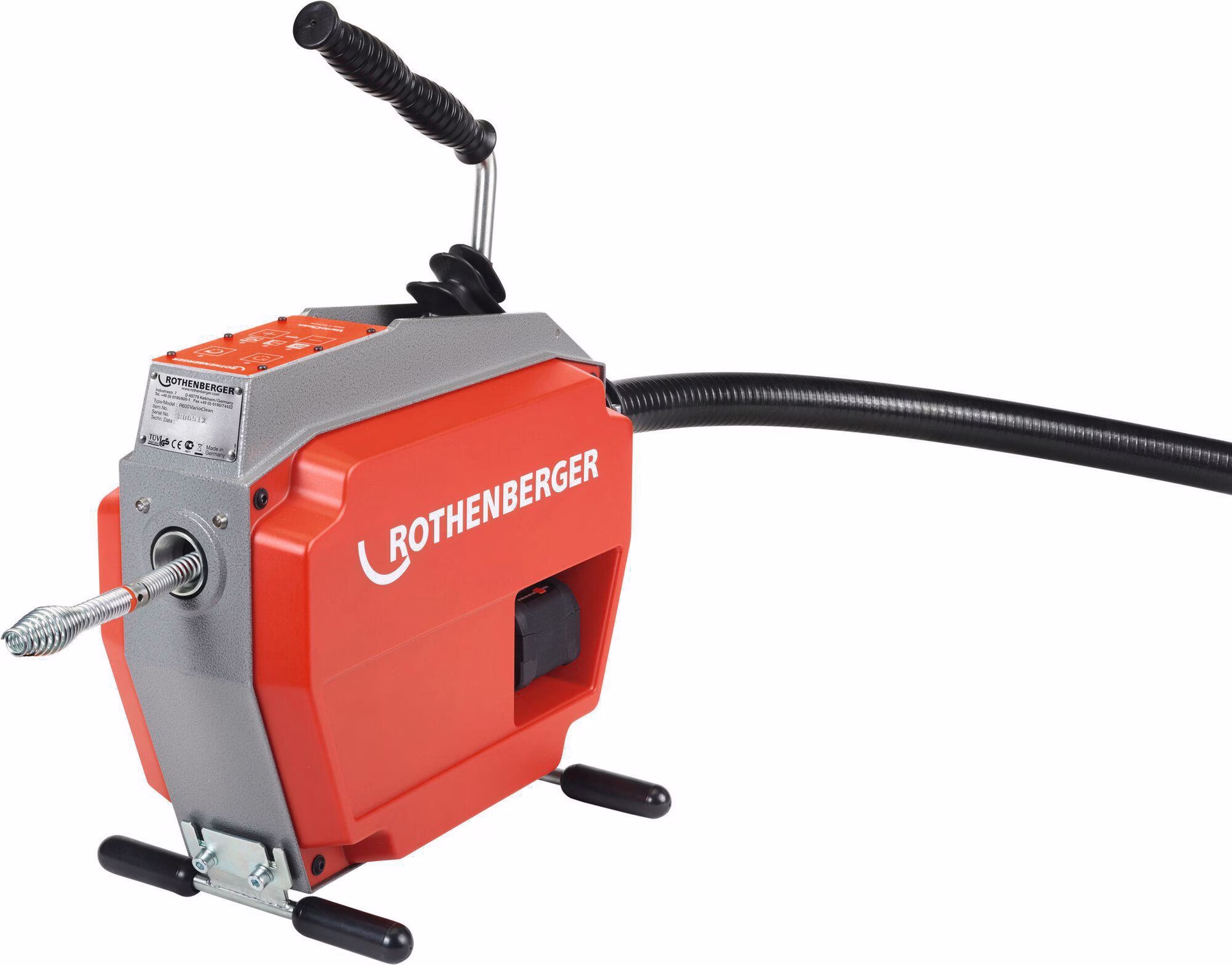 Akku-Rohrreinigungsmaschine R600 VarioClean f.Rohr-D.20-150mm