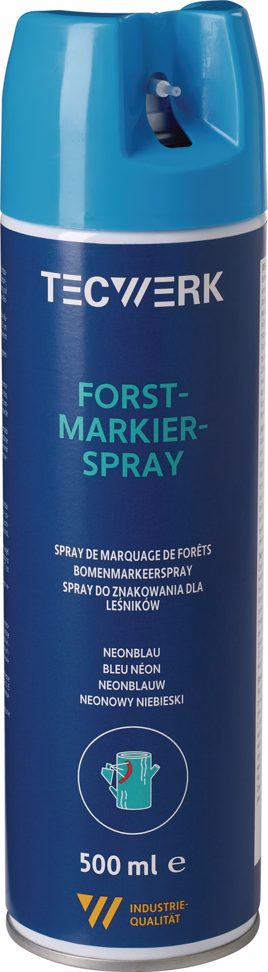 Forstmarkierspray neonblau 500ml Spraydose