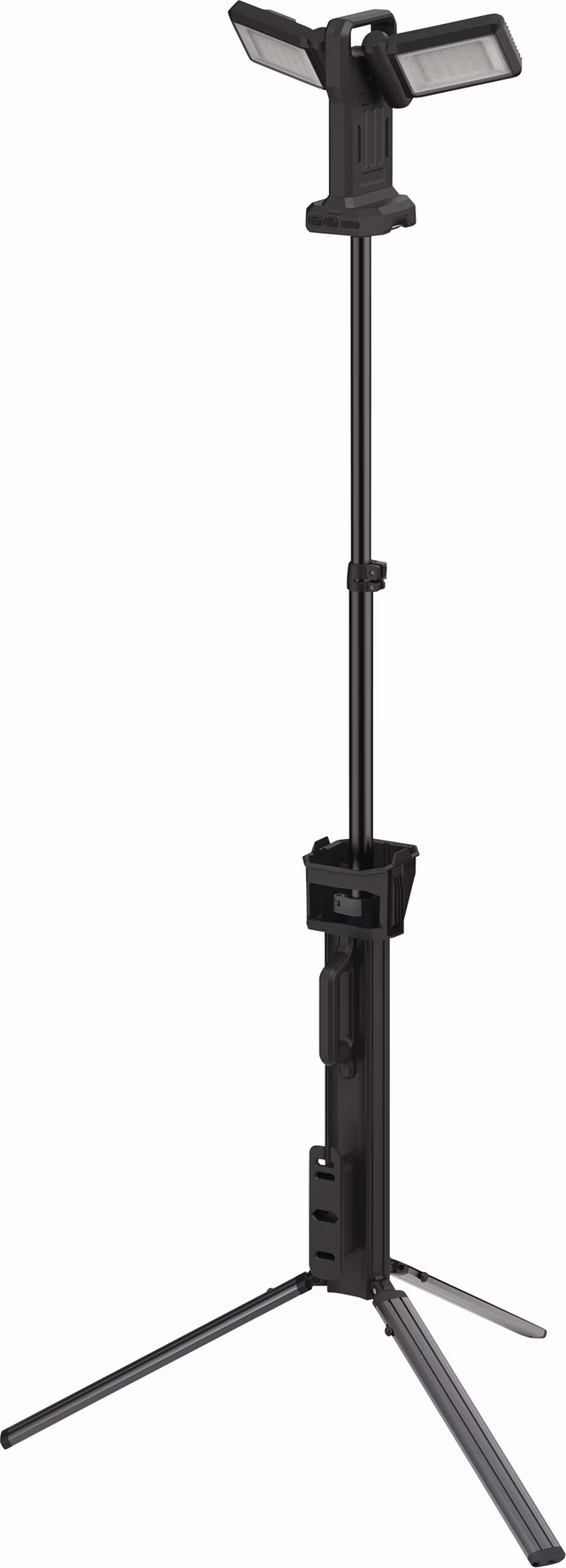 LED-Strahler Tripod Twin Head 72 W 11500 lm Li-Ion 4000 mAh 14,8V IPX4