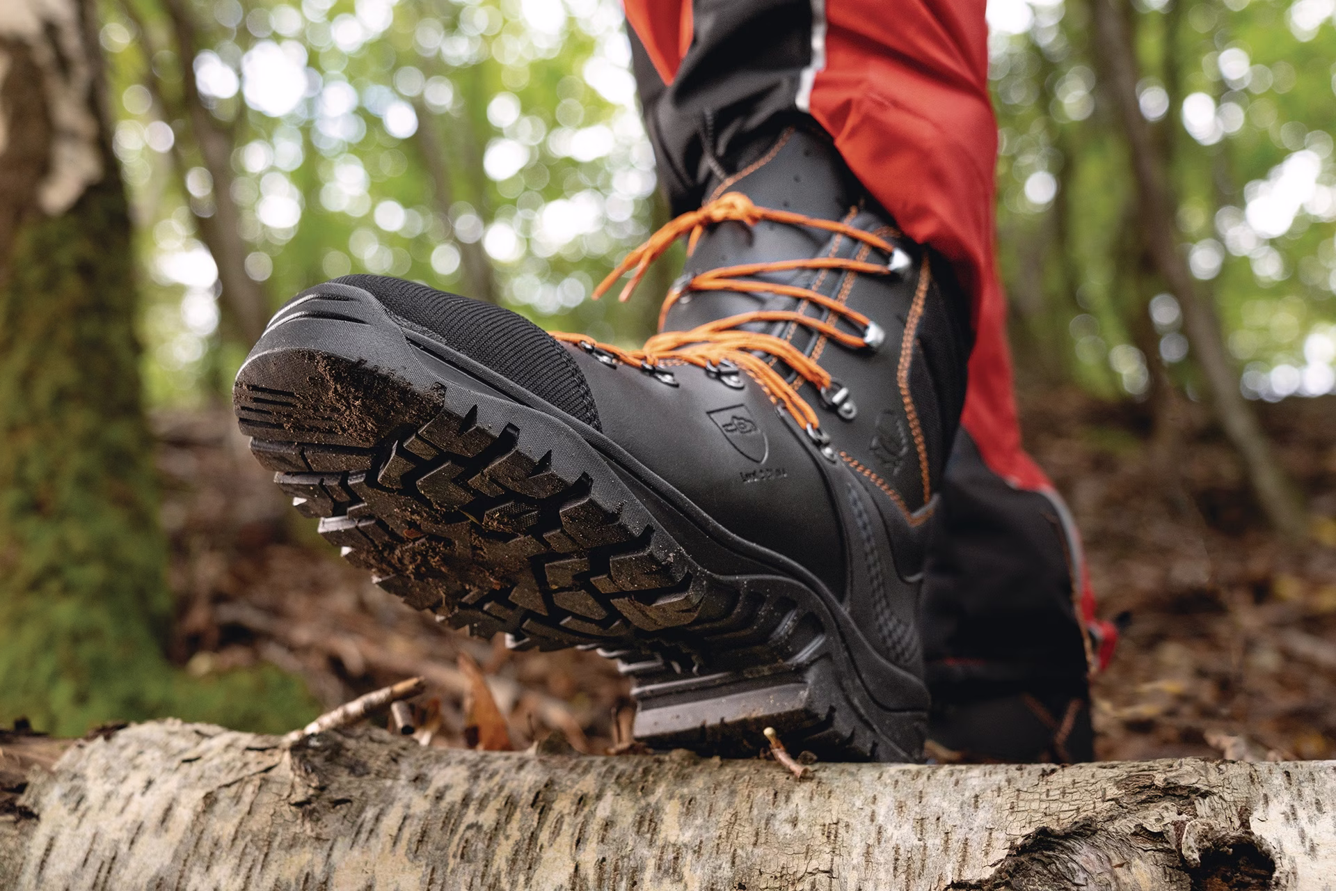Forstsicherheitsstiefel KAILASH Gr.44 schwarz/orange GlattlederS3 HRO CI HI SRC