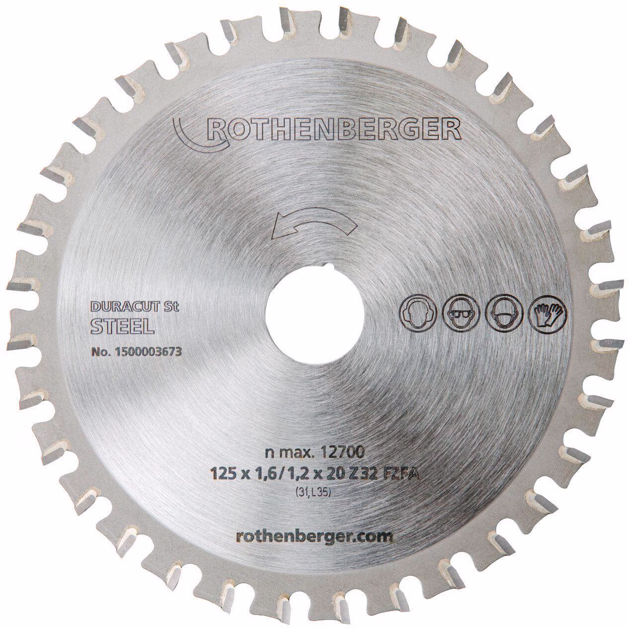 Sägeblatt DURACUT St AD 125mm Z.32 Bohr.20mm