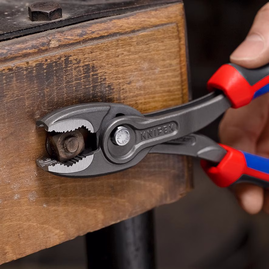 Frontgreifzange TwinGrip L.200mm pol.Comfort-Griff schwarz atram