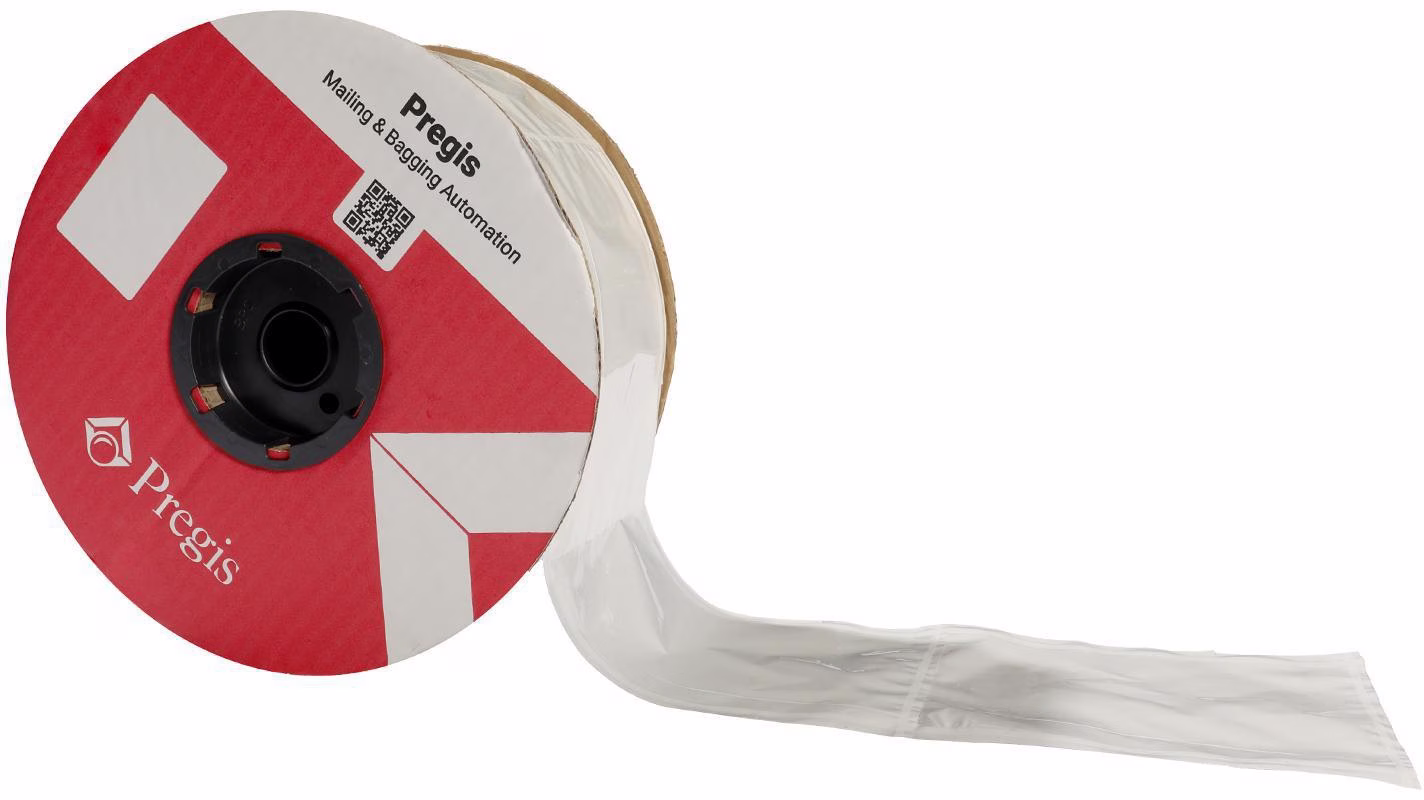 Schlauchfolie f.Kettenbeutel-Systeme Maße 127x178mm Länge 312m LDPE