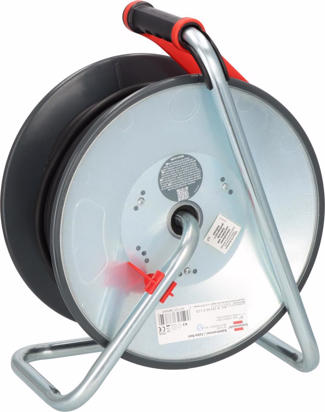 Kabeltrommel SC 4100 40m H07RN-F 3x1,5mm² 290mm 4 Stahlbl.isol.IP44