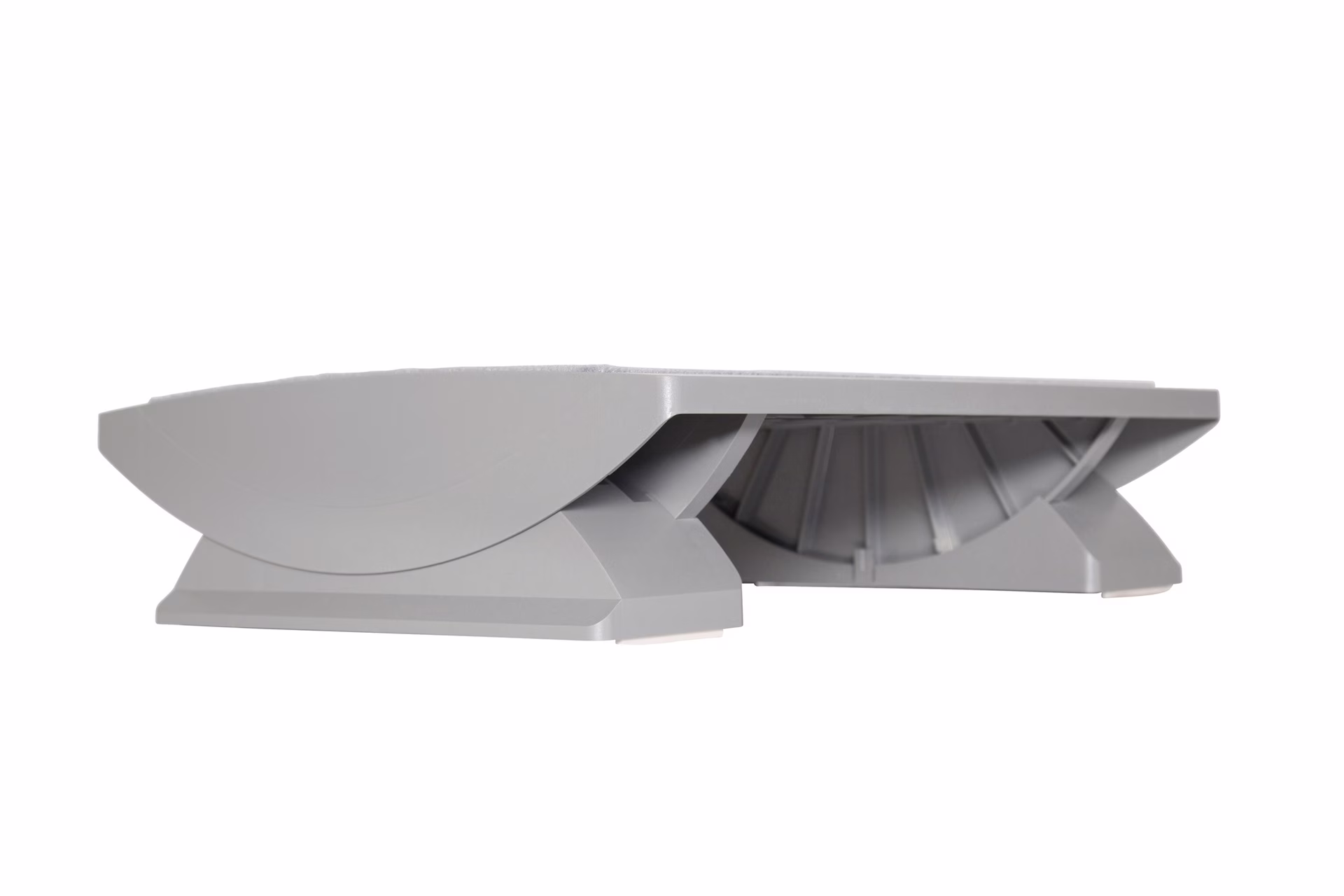 Fußstütze grau B475xT390xH117mm Höhenverstellung stufenlosmm
