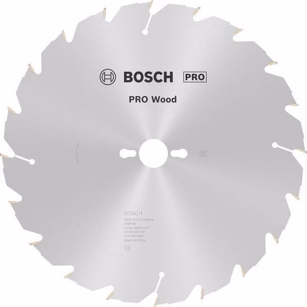 Kreissägeblatt Construct Wood AD 315mm Z.20 WZ Bohr.30mm Schnitt-B.3,2mm
