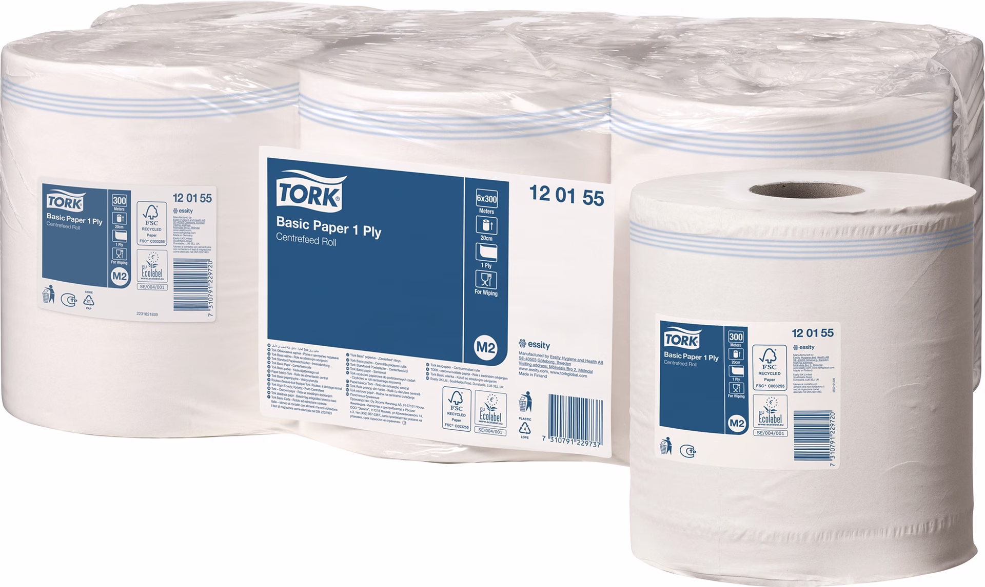 Handtuchrolle passend für 9000 474 183 6x1 Rollen TORK