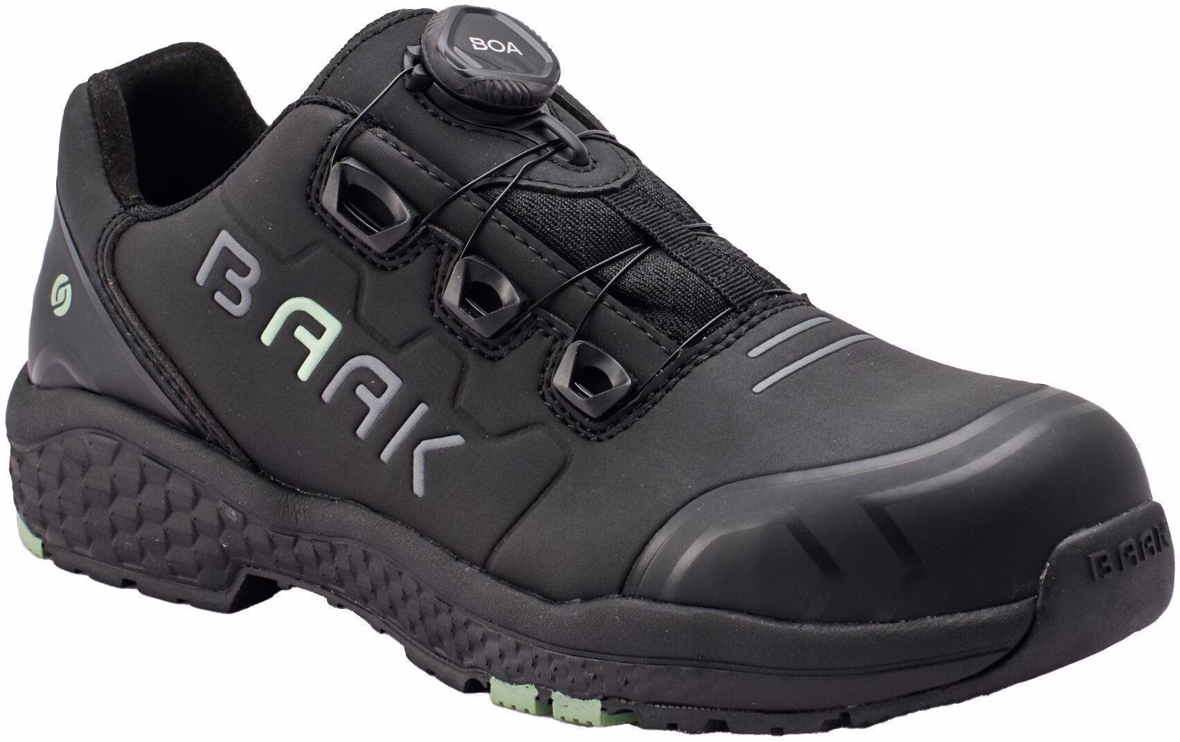 Damensicherheitsschuh Alea Gr35 W10 schwarz/grün S3S FO HRO LG SC SR ESD EN20345
