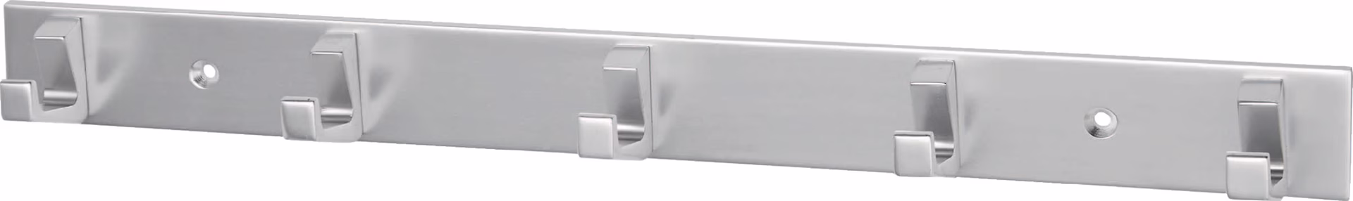 Handtuchhakenleiste Aluminium silberfarbig eloxiert Ausladung 33,5 mm HERMETA