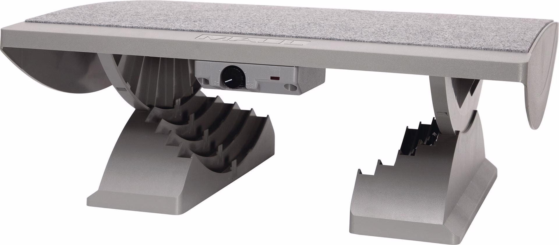 Fußstütze grau B475xT390xH117mm Höhenverstellung stufenlosmm