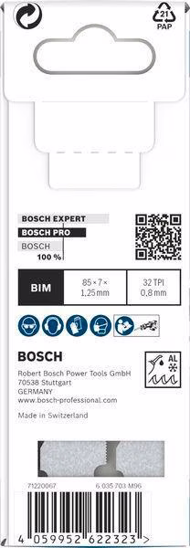 Säbelsägeblatt PRO Thin Metal S325GF L.85mm B.7mm TPI 32 0,8mm 5 St./Karte