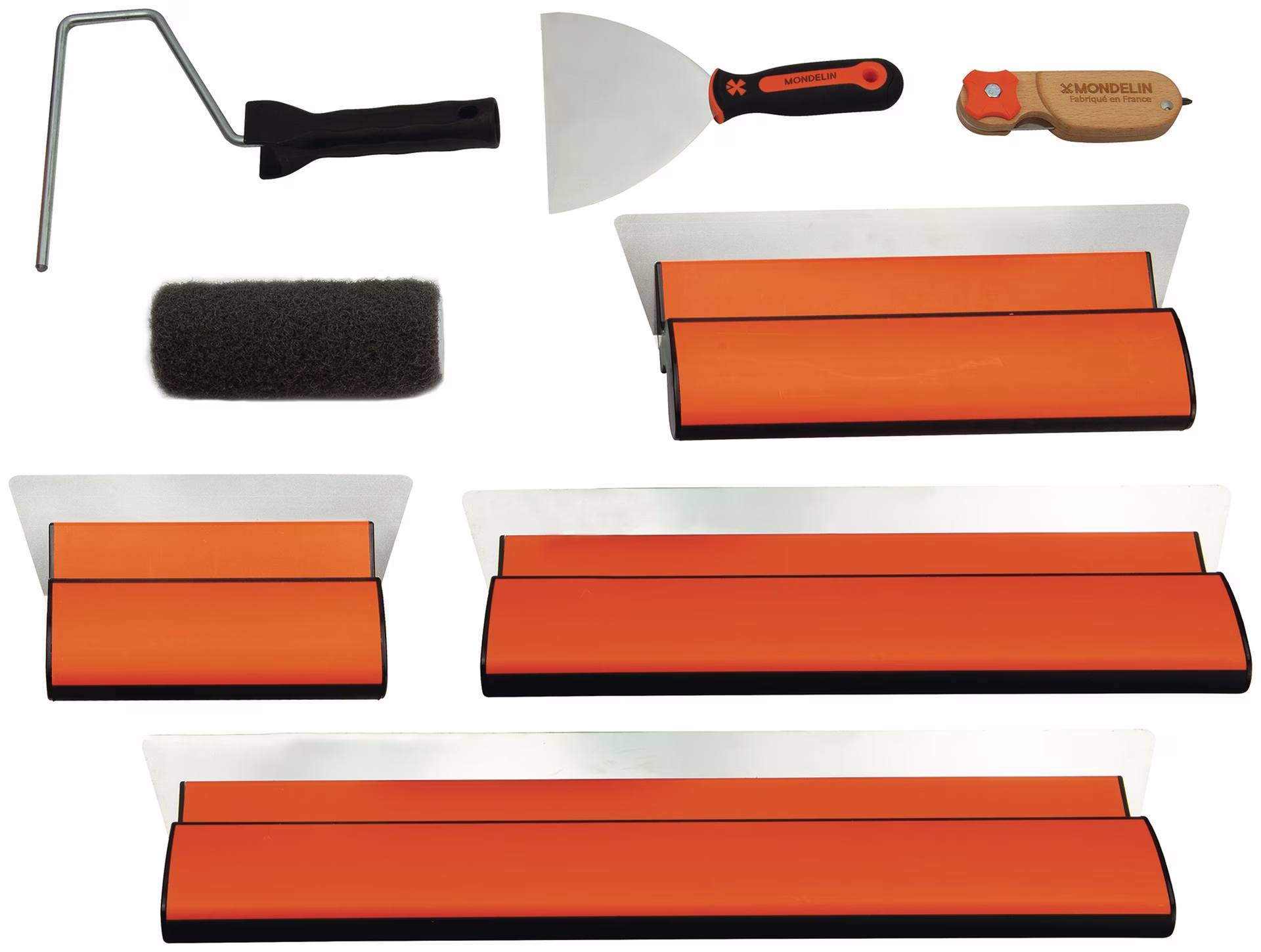 Trockenbauset f.Gipskarton,Spachtelung Basis Stand.9-Teilig
