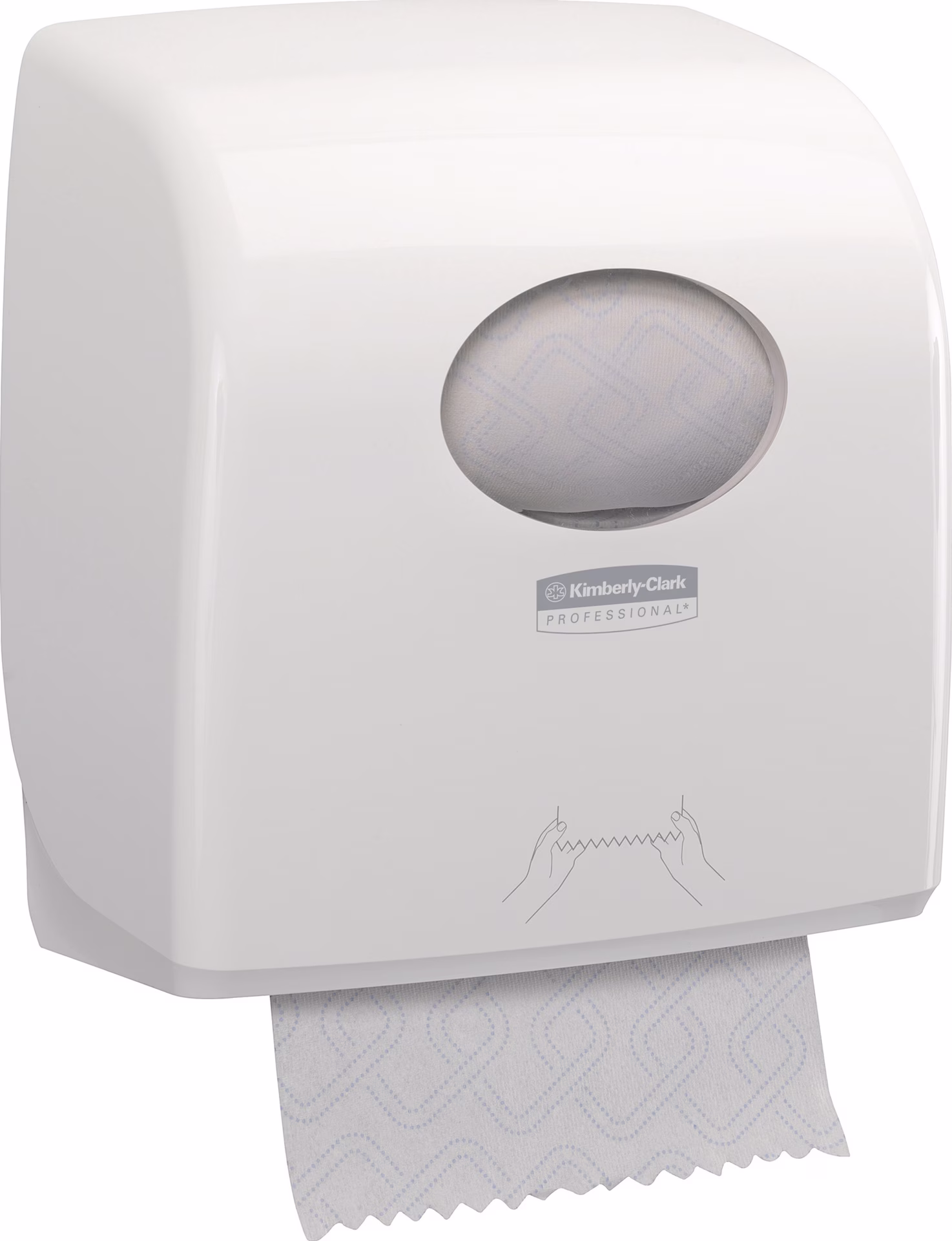 Rollenhandtuchspender AQUARIUS 7955 H324xB297xT192ca.mm kl