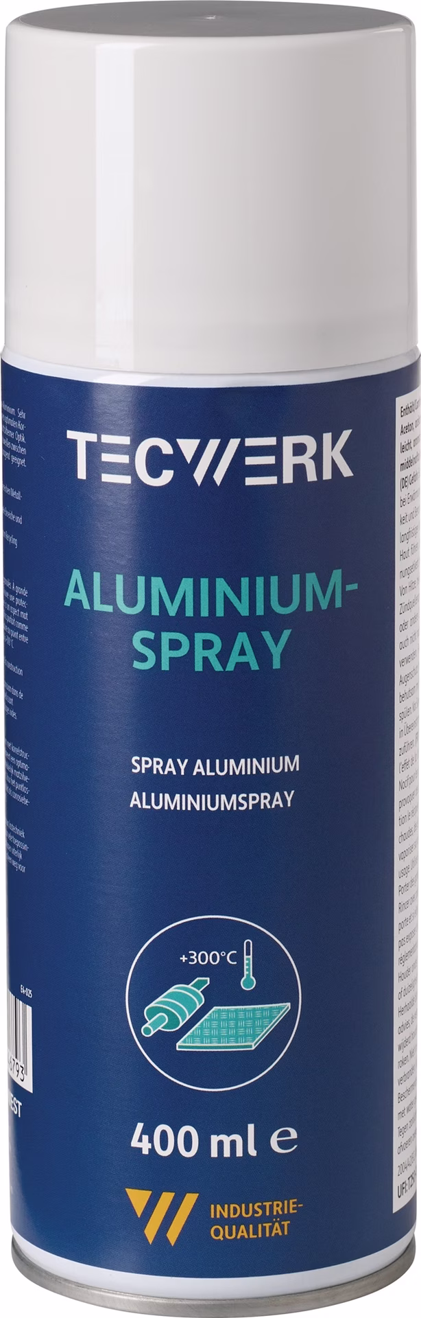 Aluminiumspray b.+300GradC (kurzzeitig) mattsilber 400ml Spraydose