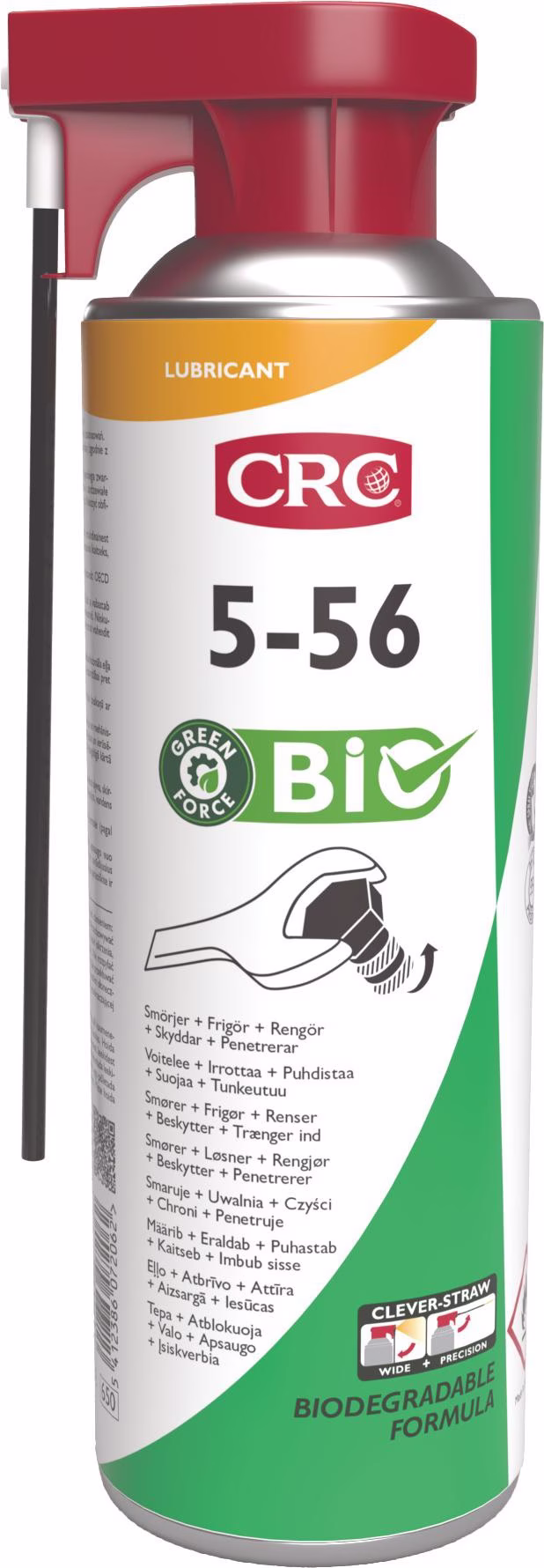 Multifunktionsöl 5-56 BIO 400ml Spraydose Clever Straw