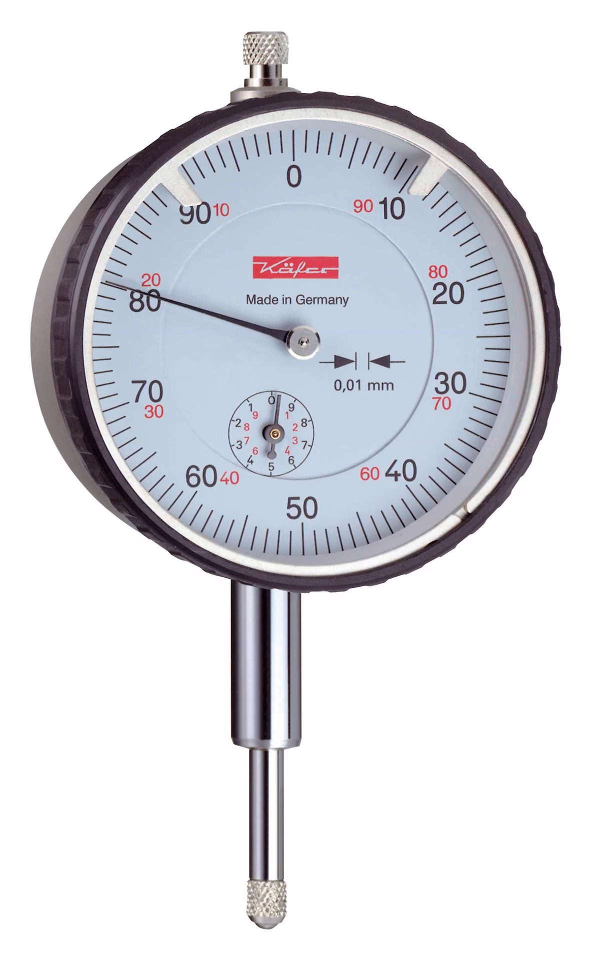 Messuhr 10 mm Ablesung 0,01 mm KÄFER