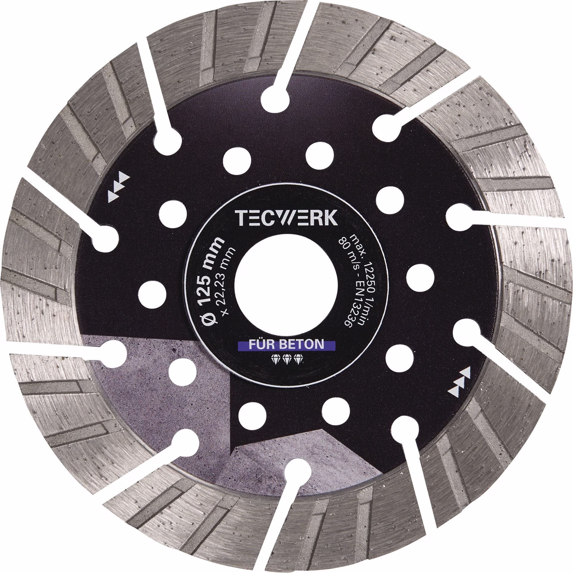 Diamanttrennscheibe BETON PRO Seg.-H.15mm