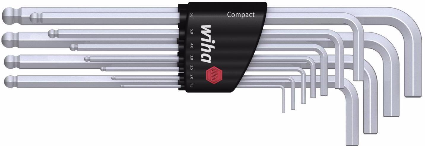 Winkelschraubendrehersatz 369 H11 11-tlg.Compact-Halter SW 1,5-10mm
