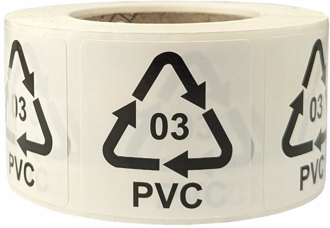Etiketten f.Italien Maße 35x35mm Haftfolie weiß selbstklebend Aufdruck 03 PVC