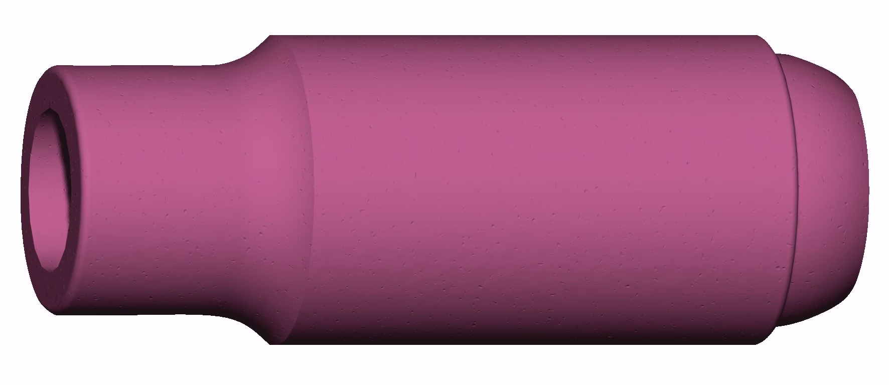 Keramische Gasdüse Stand.D.12,5mm L.47mm Einsatzgröße 8