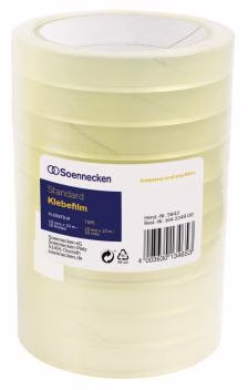 Klebefilm 5845 15mmx66m transparent 10 St./Pack.