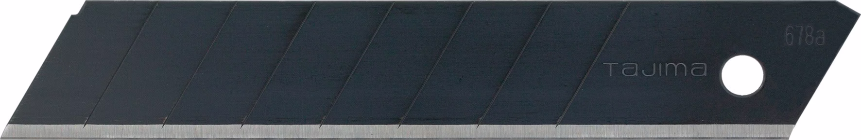 Abbrechklinge RAZAR BLACK L100xB18xS0,5mm 7 Sollbruchstellen 10 St./SB-Karte