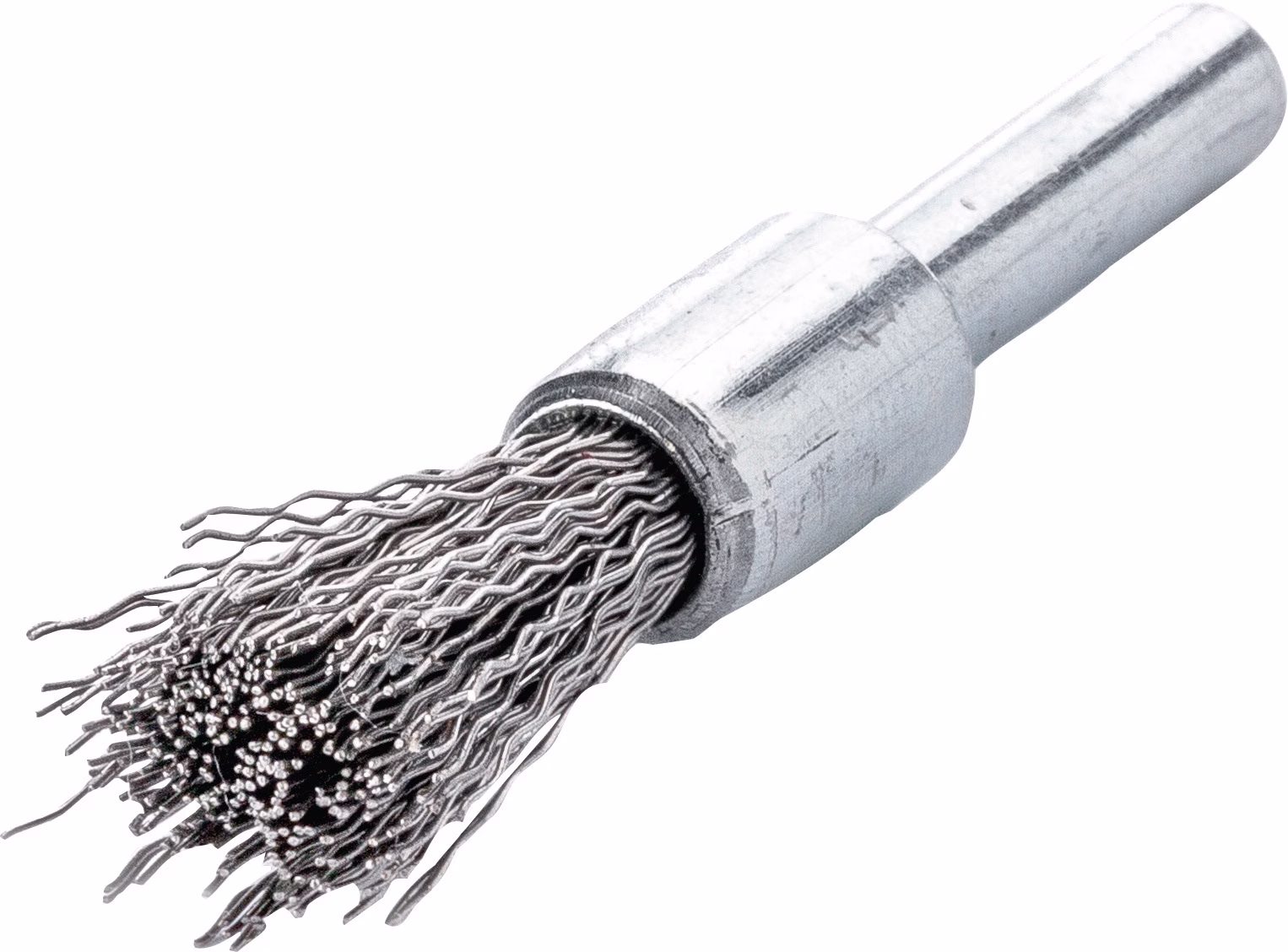 Pinselbürste D.12mm Schaft 6mm Drahtstärke 0,3mm STA 20000min-¹