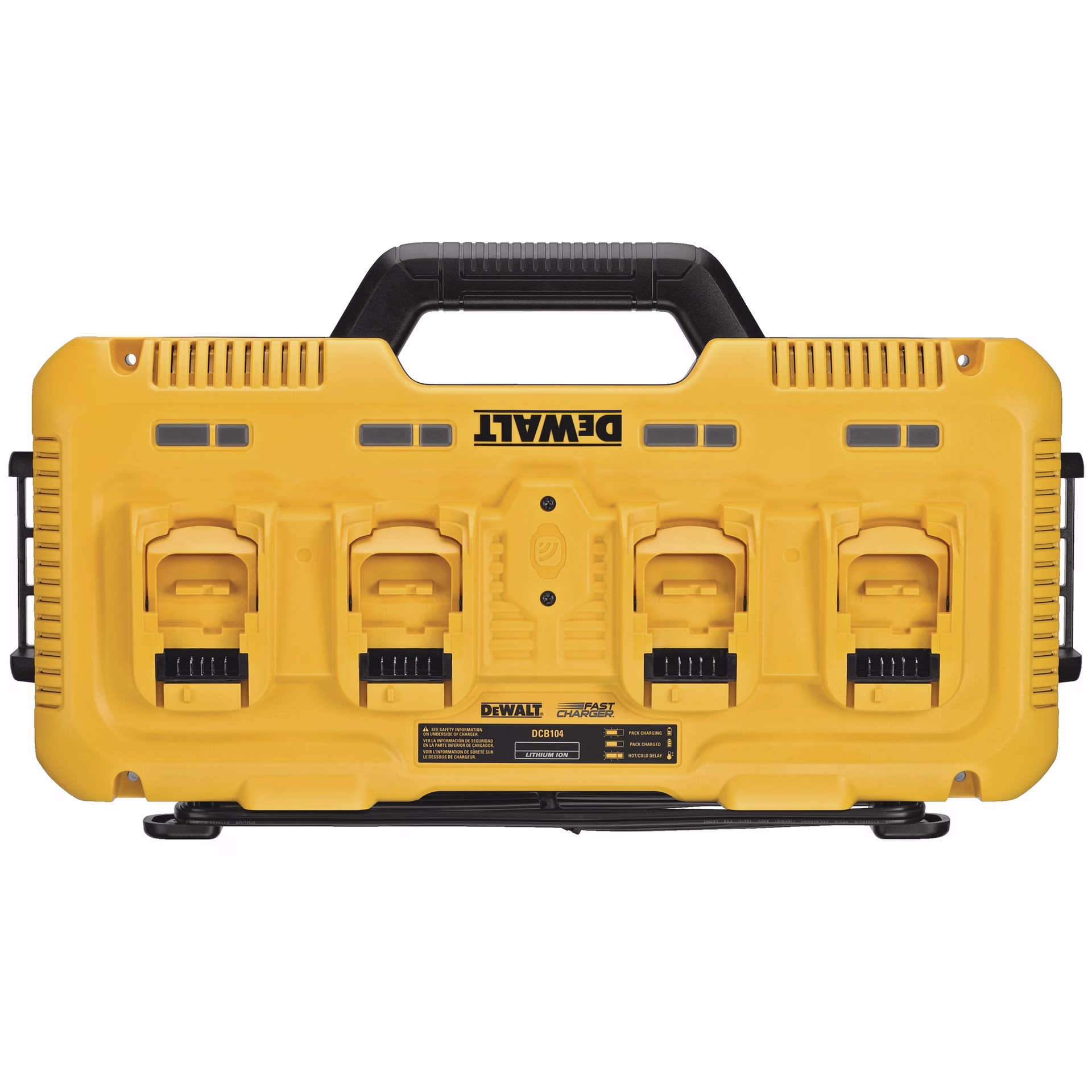Schnellladegerät DCB 104-QW 10,8/12/14,4/18V 4 (XR Akkus) A 230 V,50 Hz