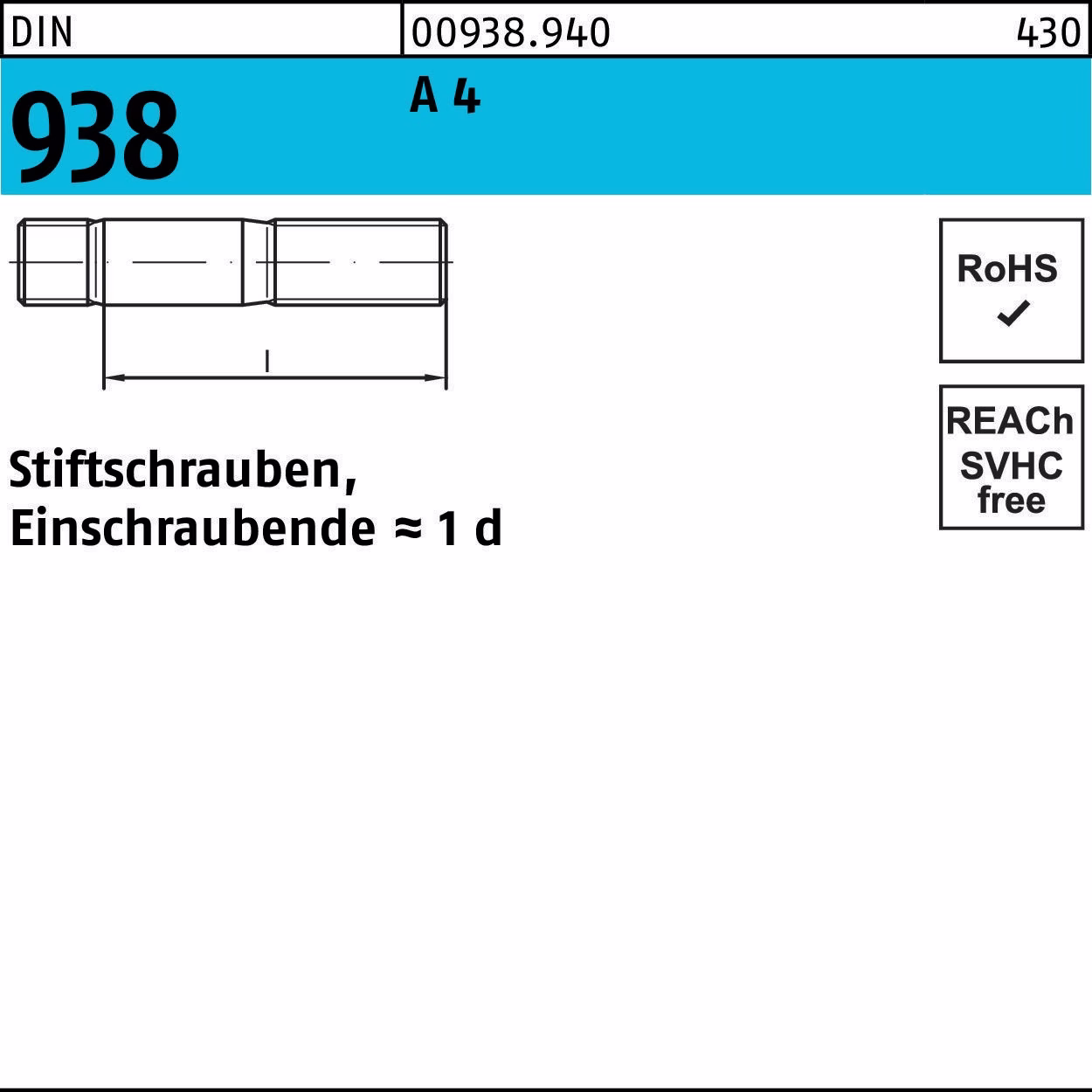 Stiftschraube DIN