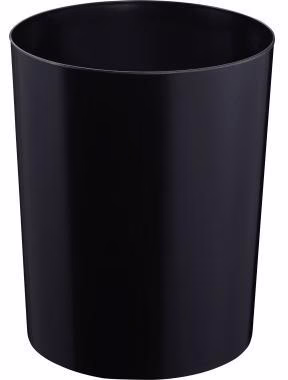 Sicherheitspapierkorb Z1100495 13l rund schwarz
