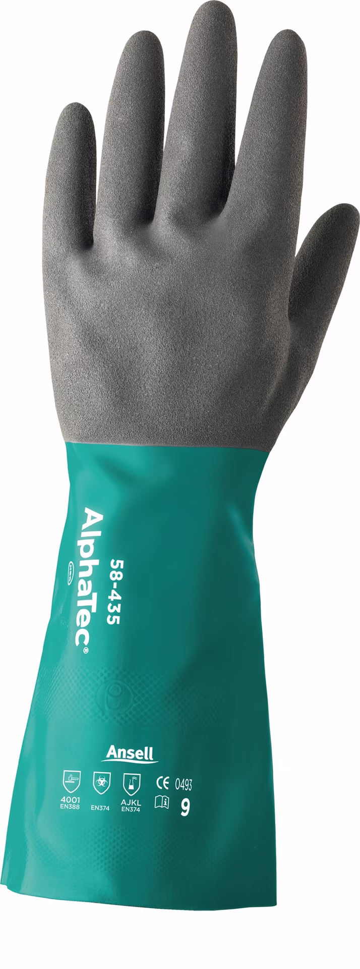 Chemikalienhandschuhe AlphaTec 58-435 EN 388, EN 374, EN 1149 PSA-Kategorie III ANSELL