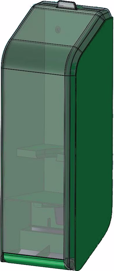 Augenspülstation QuickSafe Solo 0,5l+Pflasterrefill B140mm