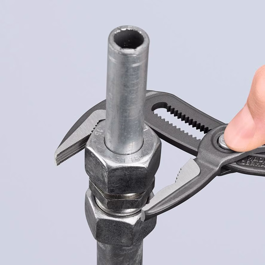 Wasserpumpenzange Cobra® ES L.180mm Spann-W.32mm grau atram.pol.