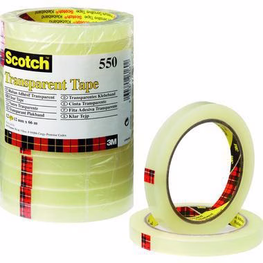 Klebefilm 5501966 19mmx66m transparent 8St.