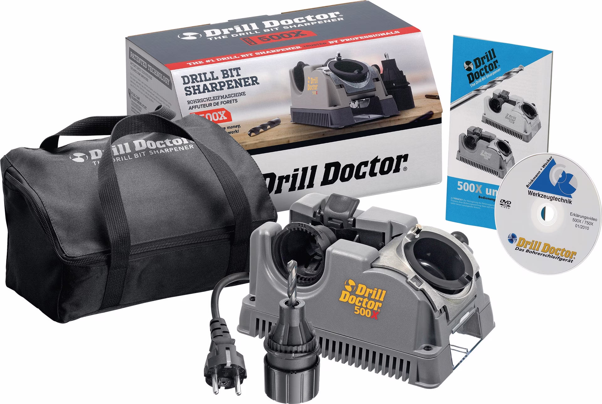 Bohrerschleifgerät Drill-Doctor DD-500X Schleifbereich 2,5-13,0mm