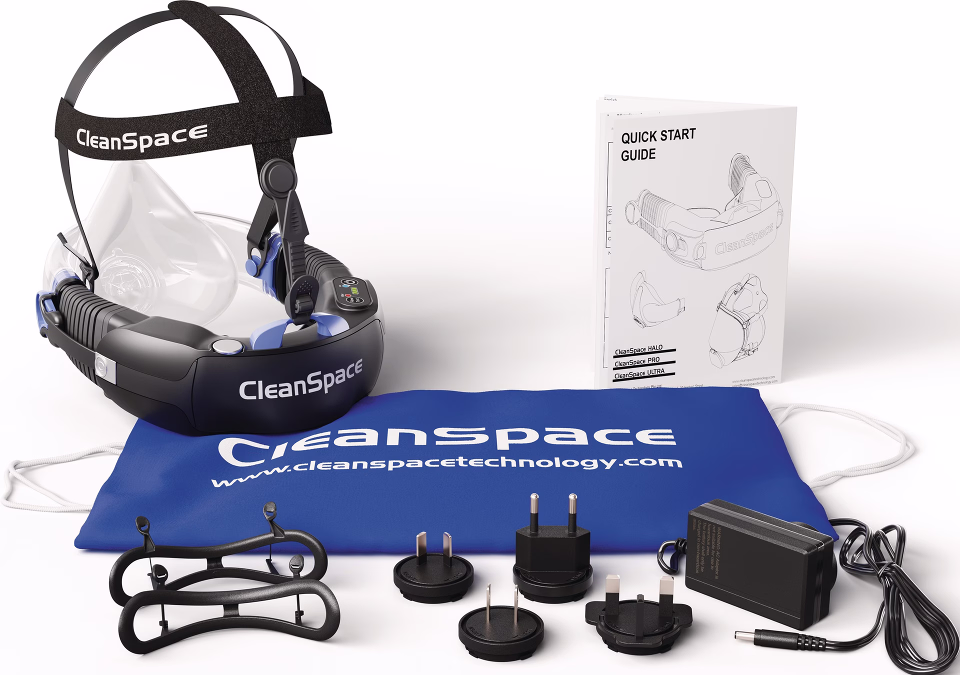 Gebläseatemschutz CleanSpace™ Work KIT m.Halbmaske