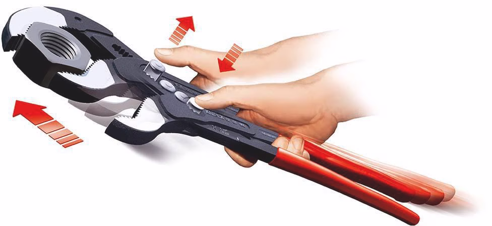 Rohr- u.Wasserpumpenzange Cobra® L.560mm Spann-W.120mm pol.Ku.-Überzug
