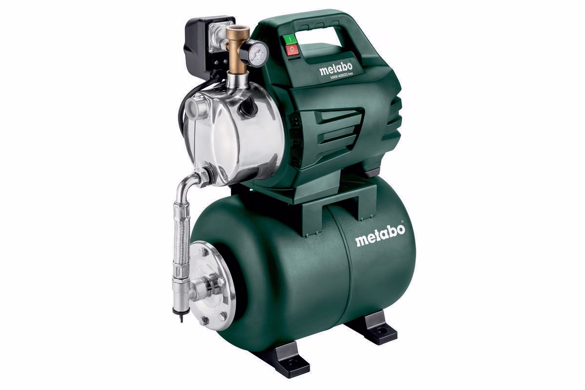 Hauswasserwerk HWW 4000/25 Inox 4000 l/h 45m 8m 1100 W STA 24l