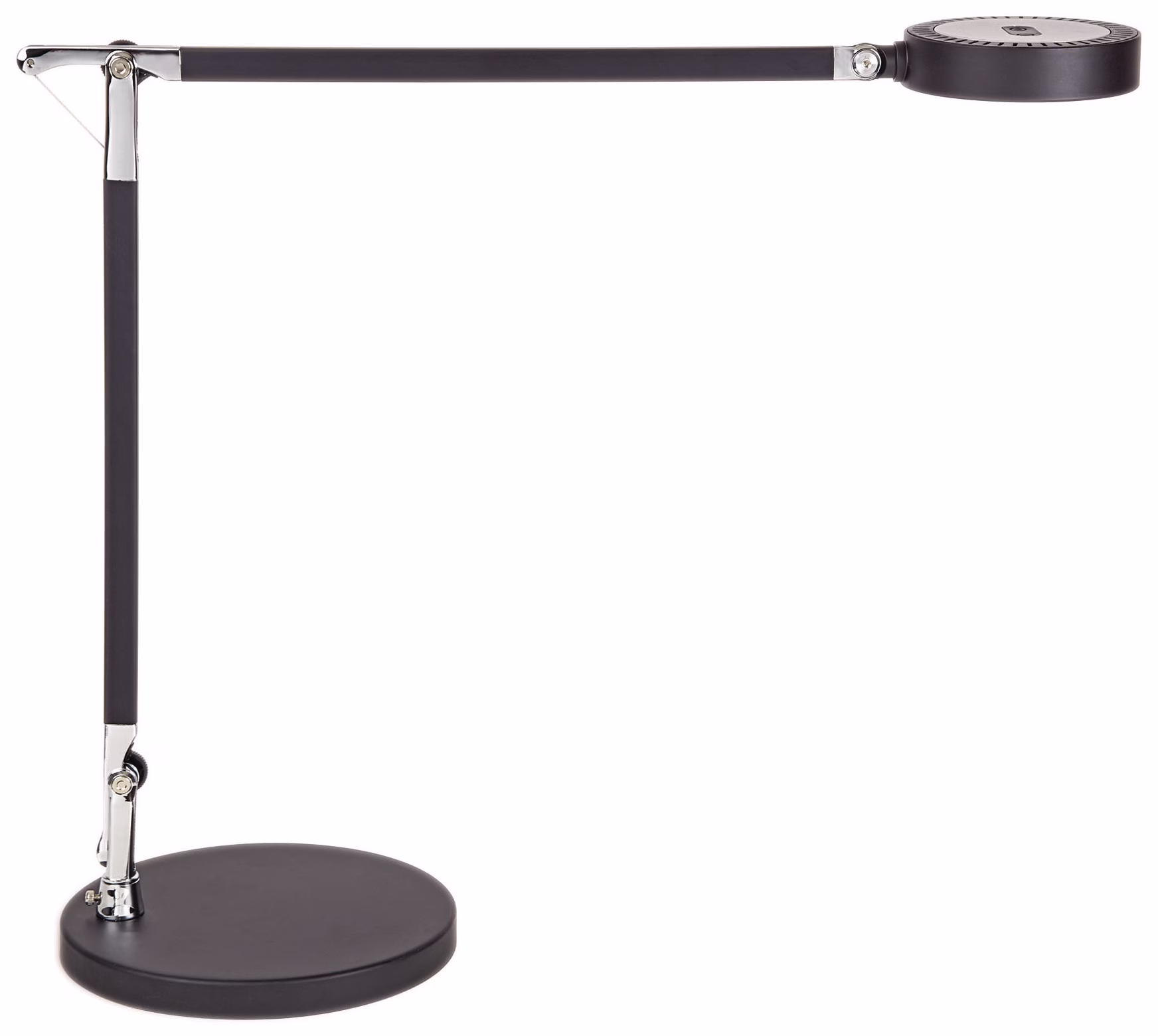Schreibtischleuchte Alu.schwarz H.46,6cm Standfuß LED